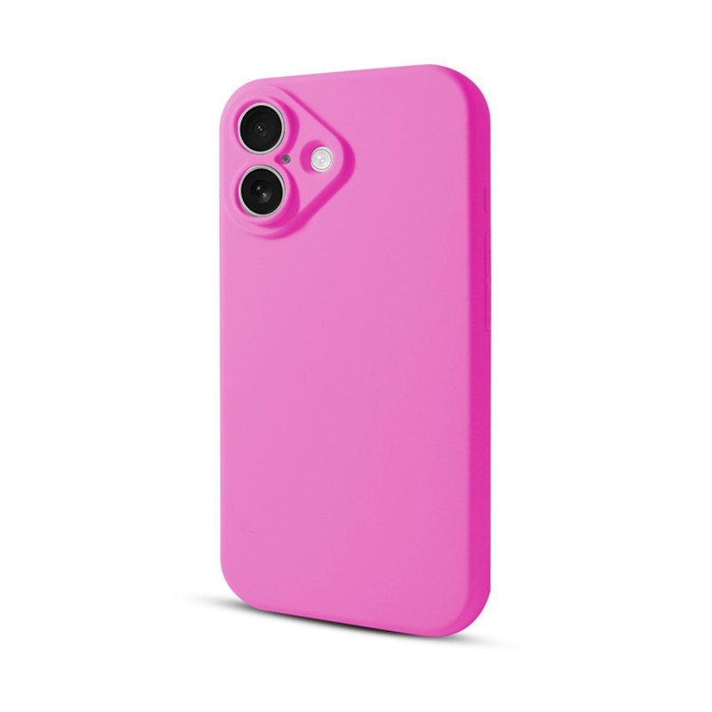 FUNDA SOUL SUPER SILICONE IPHONE 16 PRO FUCSIA