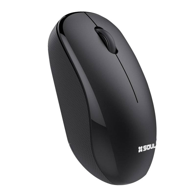 MOUSE SOUL USB OFFICE OM200 AZUL/ROJO/NEGRO