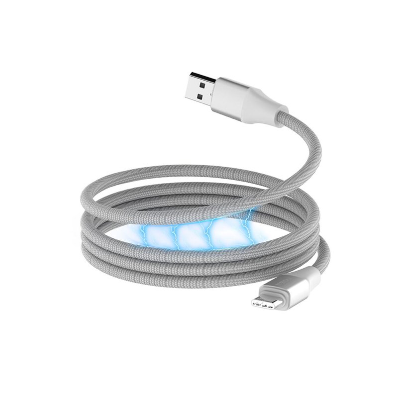 CABLE SOUL MAGNÉTICO USB A USB-C 30W BLANCO
