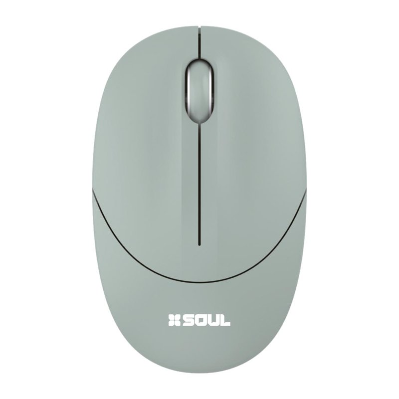 MOUSE SOUL INALAMBRICO OFFICE W250 VERDE