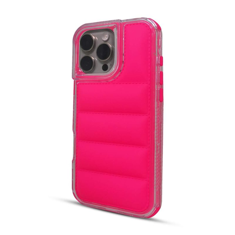 FUNDA SOUL PUFFER IPH 15 FUCSIA