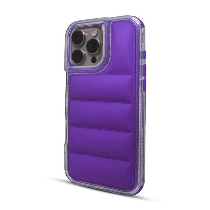 FUNDA SOUL PUFFER IPH 16 VIOLETA
