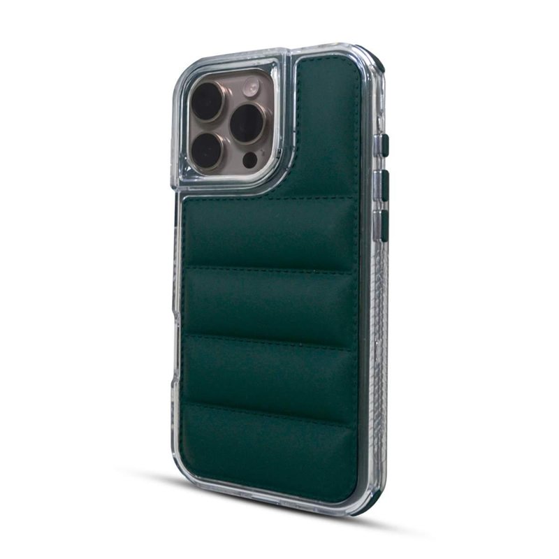 FUNDA SOUL PUFFER IPH 16 PRO MAX VERDE