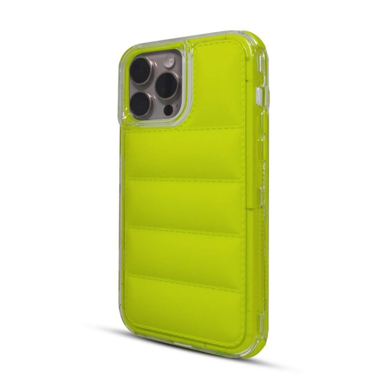 FUNDA SOUL PUFFER MOTO G04 AMARILLO
