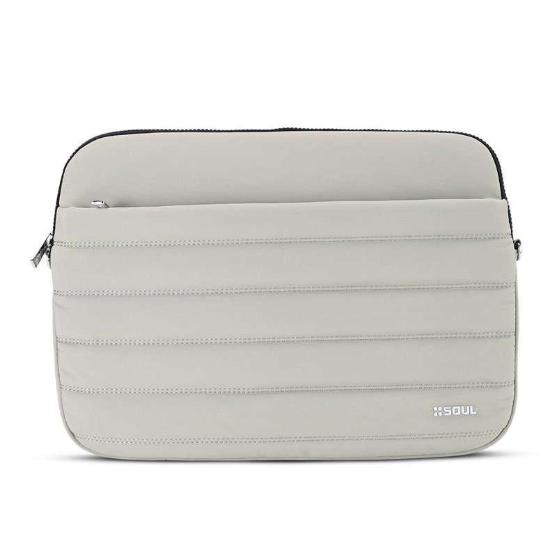 FUNDA NOTEBOOK SOUL 15" PUFFER C/CORREA VERDE