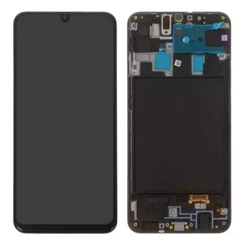 MODULO SAMSUNG A30S INCELL CON MARCO PREMIUM SILEO