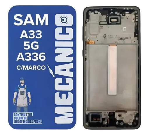 MODULO SAMSUNG A33 4G 5G OLED CON MARCO MECANICO