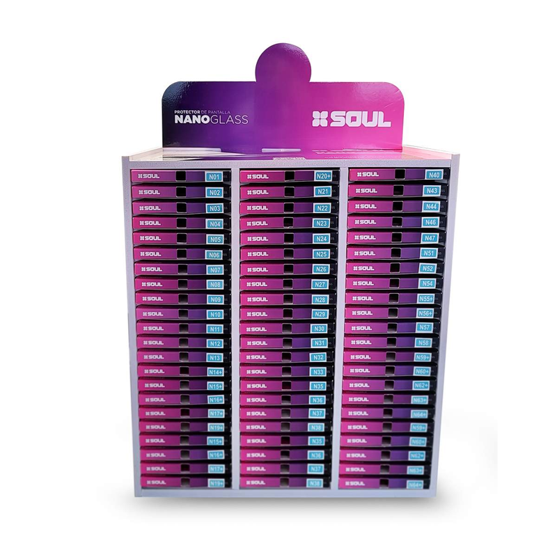 EXHIBIDOR SOUL MAGIC BOX NANO GLASS 318 LAMINAS