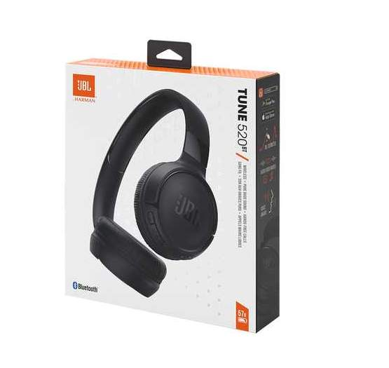 AURICULAR BT JBL TUNE T520 BT VINCHA NEGRO